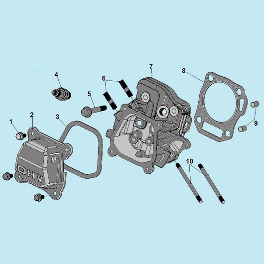 Головка цилиндра Champion ST662E